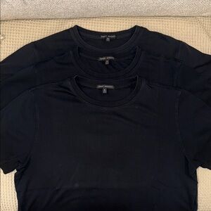 Robert Barakett Classic Black Short Sleeve Tees - Set of 3